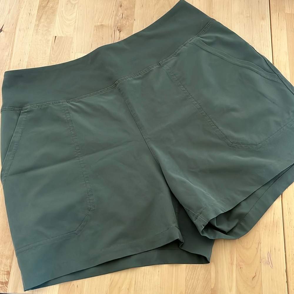 Patagonia Women's Athletic Shorts - Olive Green